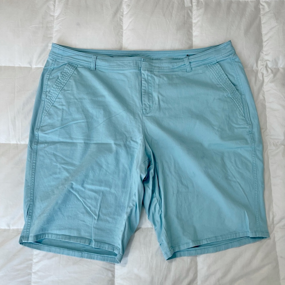 Lane Bryant Aqua size 22 Shorts